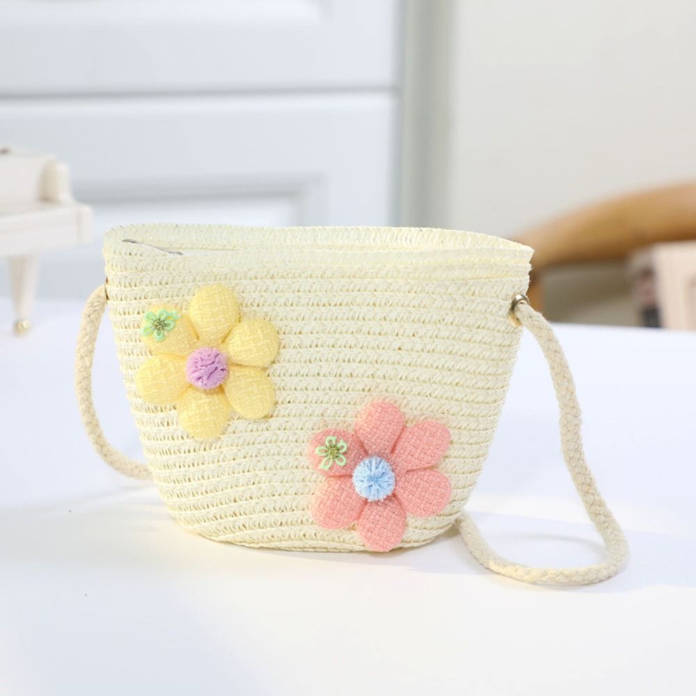 Handmade Woven Girl Flower Str - Flower Girl Basket 评论和价格