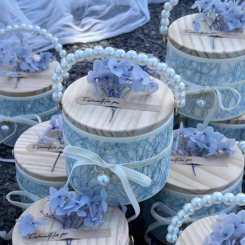 10Pcs Pearl Handheld Gift Box  - Wedding Supply Wholesale 评论和价格