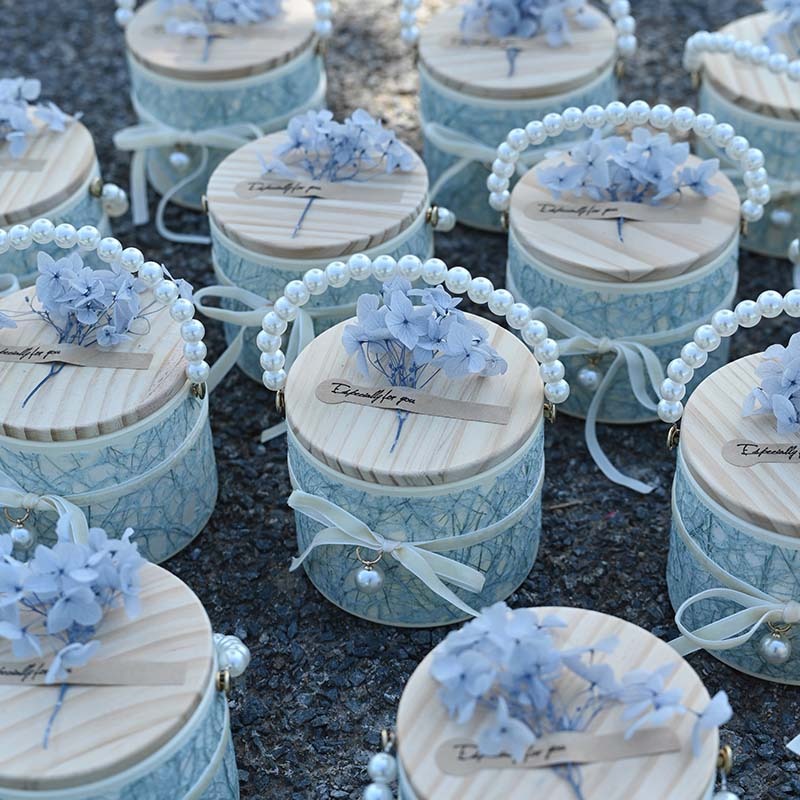 10Pcs Pearl Handheld Gift Box  - Wedding Supply Wholesale 评论和价格