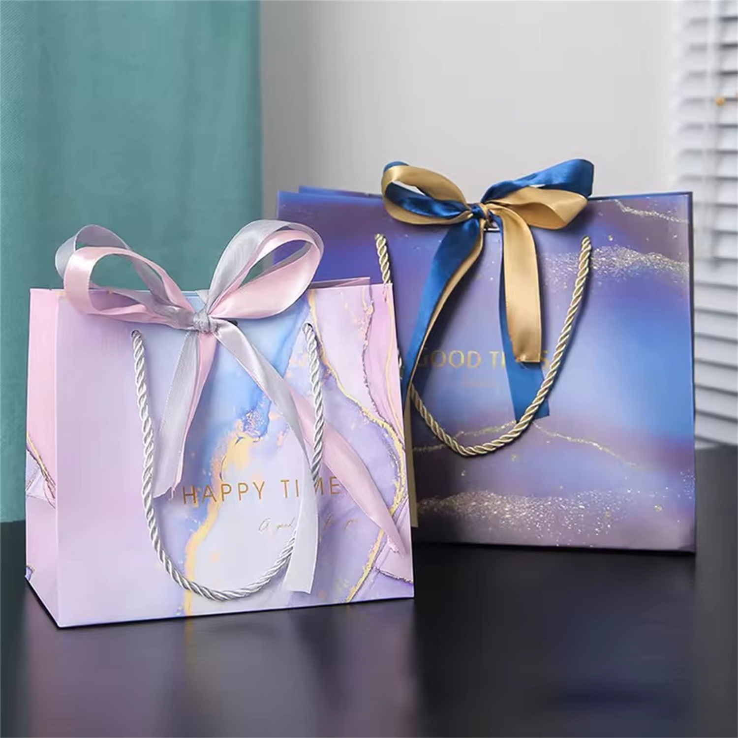 24pcs Paper Wedding Party bag  - Wedding Package Gold 评论和价格