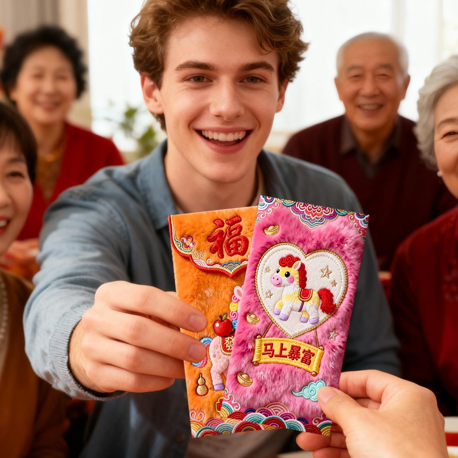 Chinese New Year Red Envelopes - Wedding Envelopes 评论和价格