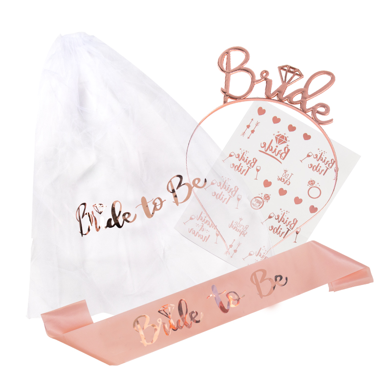 Bride To Be Veil Satin Sash Hi - Bride Tribe Sash 评论和价格