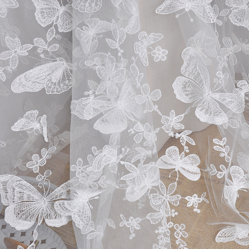 1 Yard 3D Butterfly Embroidery - Wedding Water Supply 评论和价格