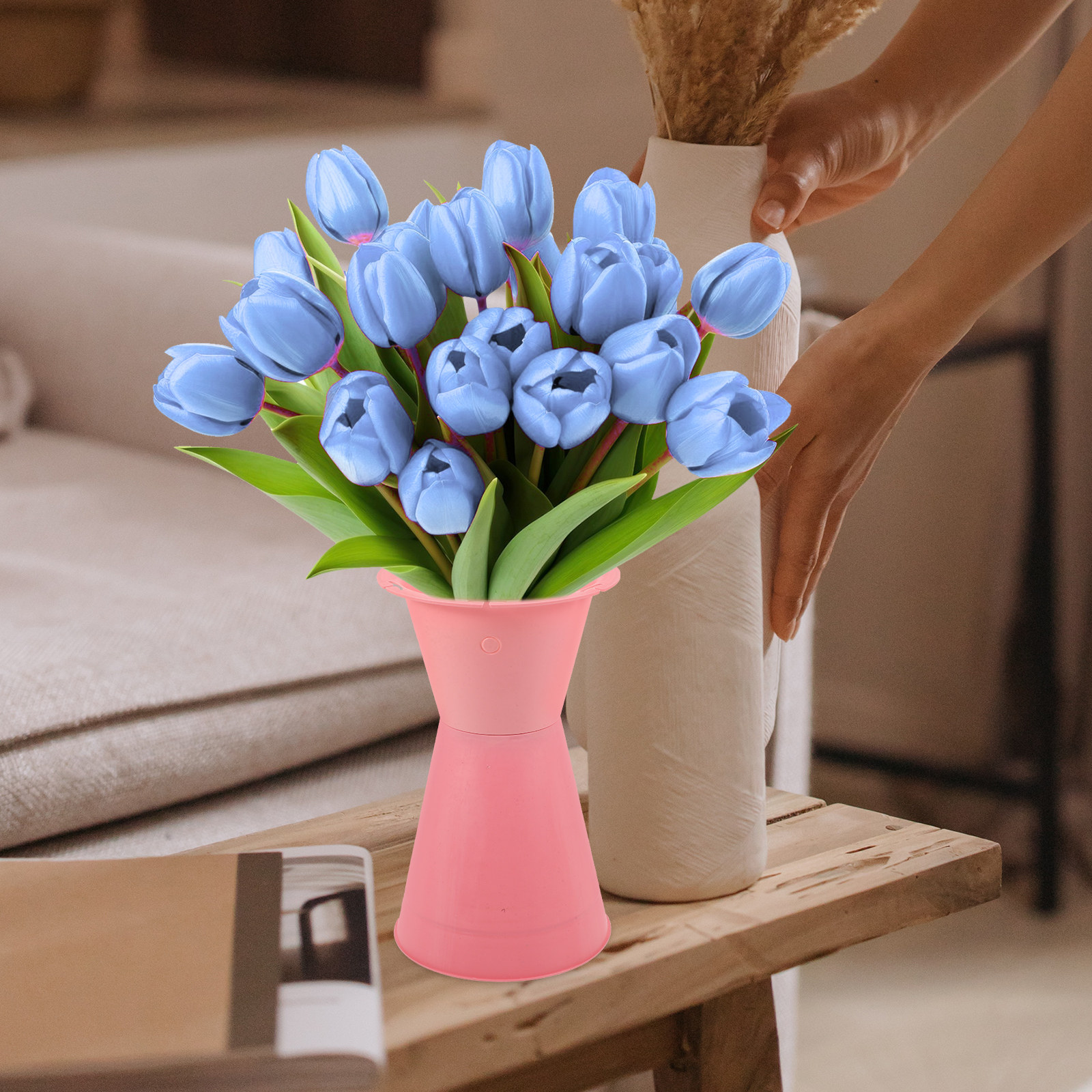 10Pcs Premium Plastic Bouquet  - Wedding/Event Supply Store 评论和价格