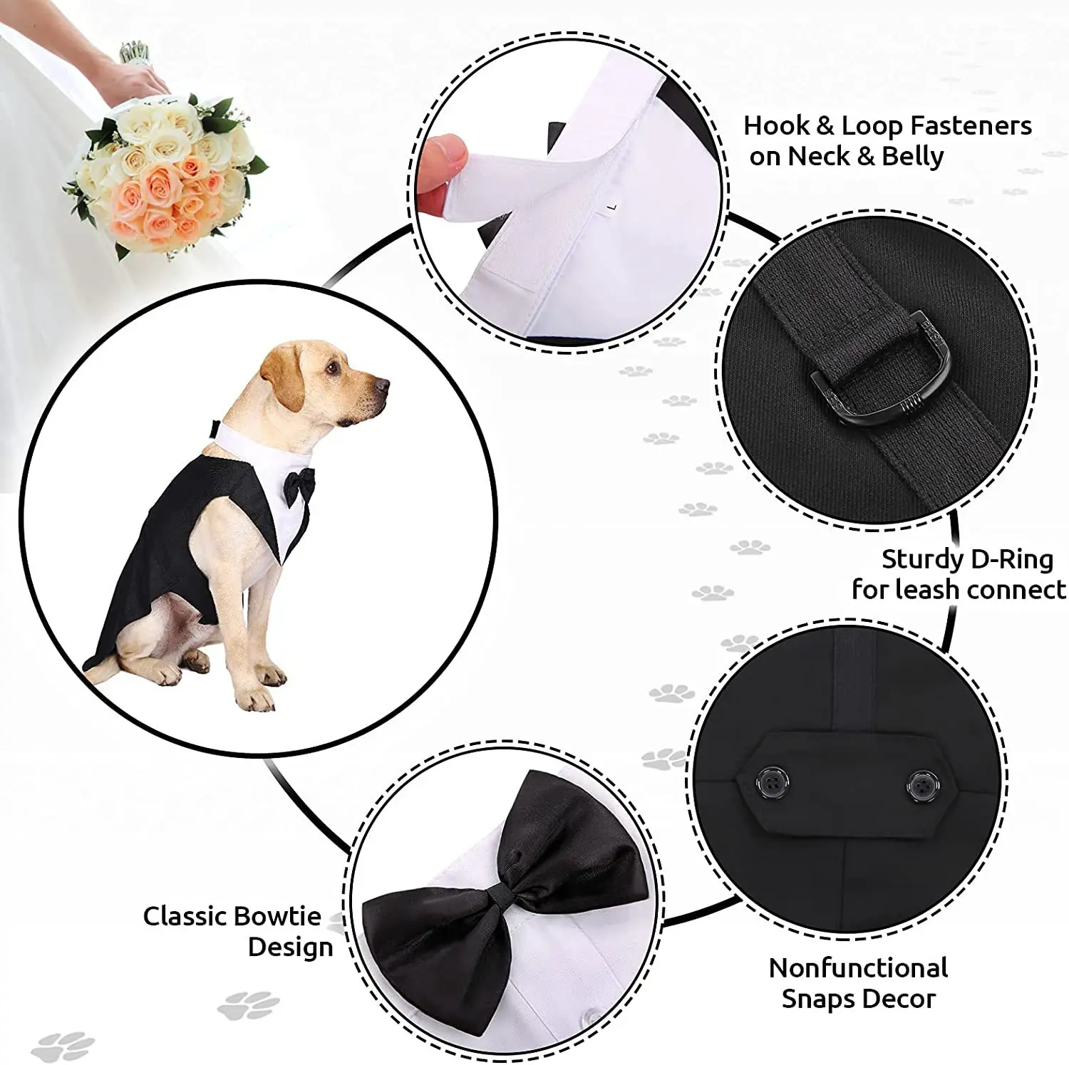 Pet Dog Clothes Fashion Party  - Suit Supply Wedding Party 评论和价格