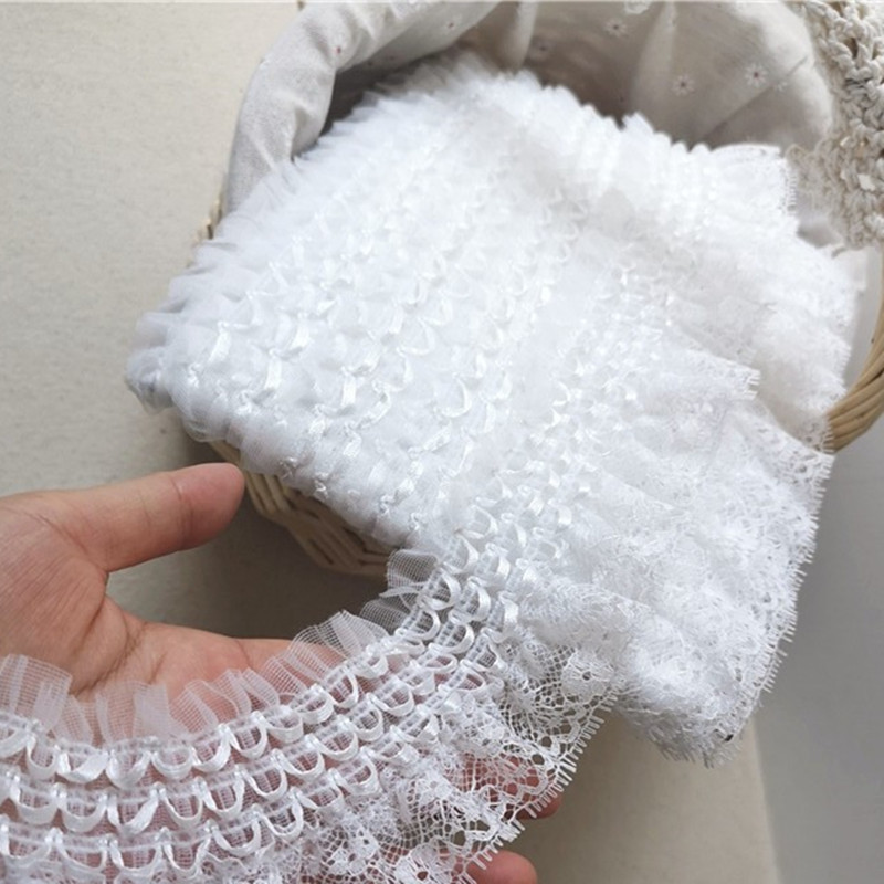 6.5CM Wide Exquisite White Emb - Wedding Water Supply 评论和价格