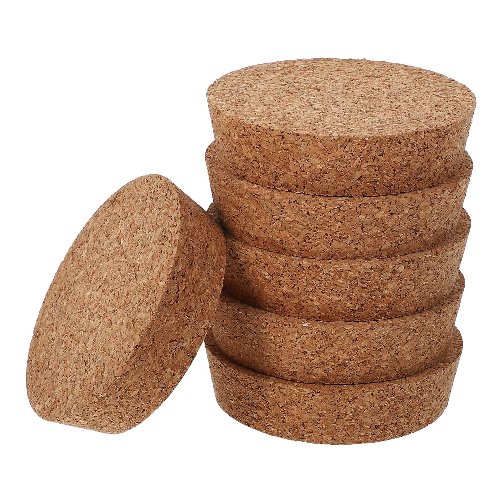 6 pcs Cork Lids For Glass Flow - Flower Girl Basket 评论和价格