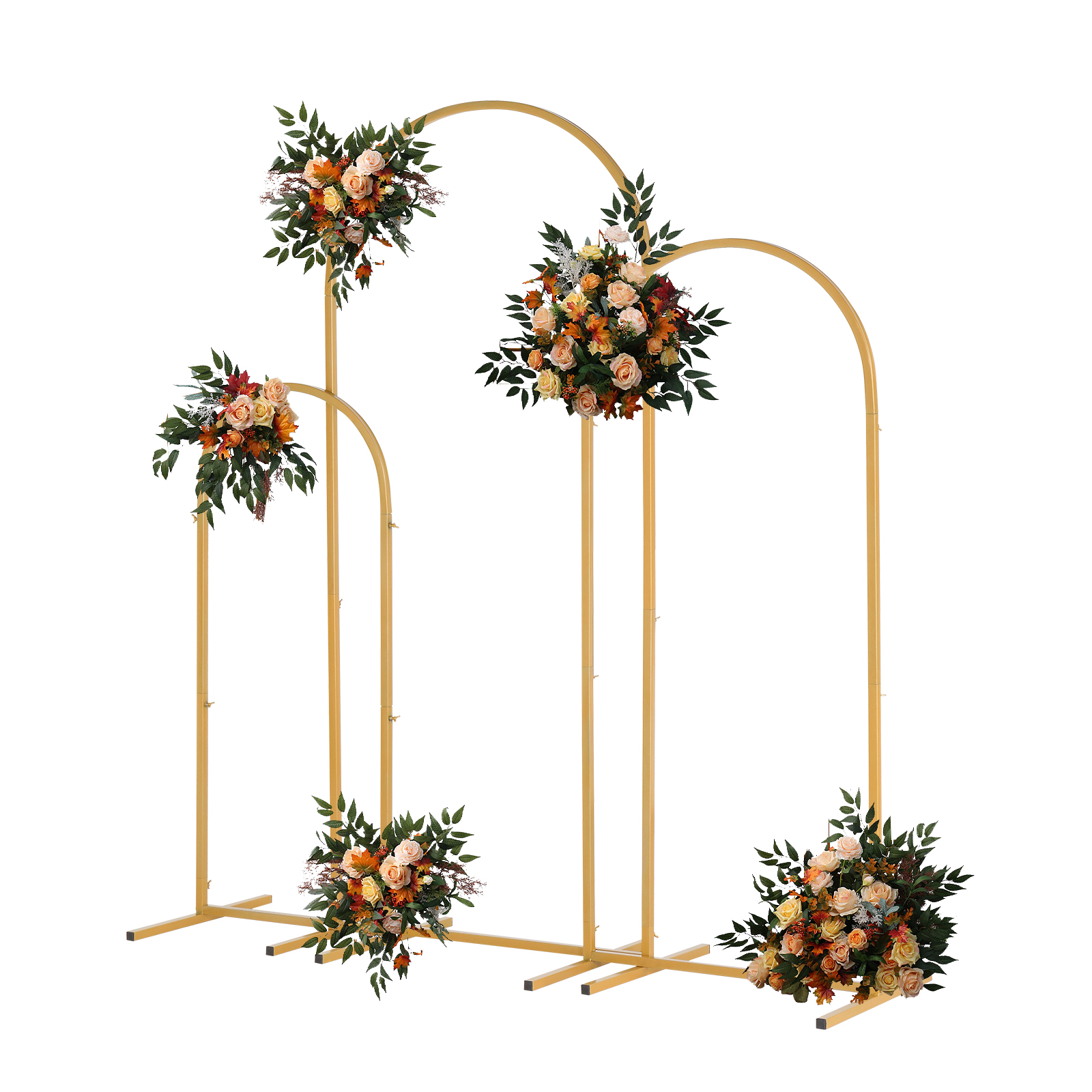 Golden metal balloon arch brac - Confetti Balloon Set 评论和价格