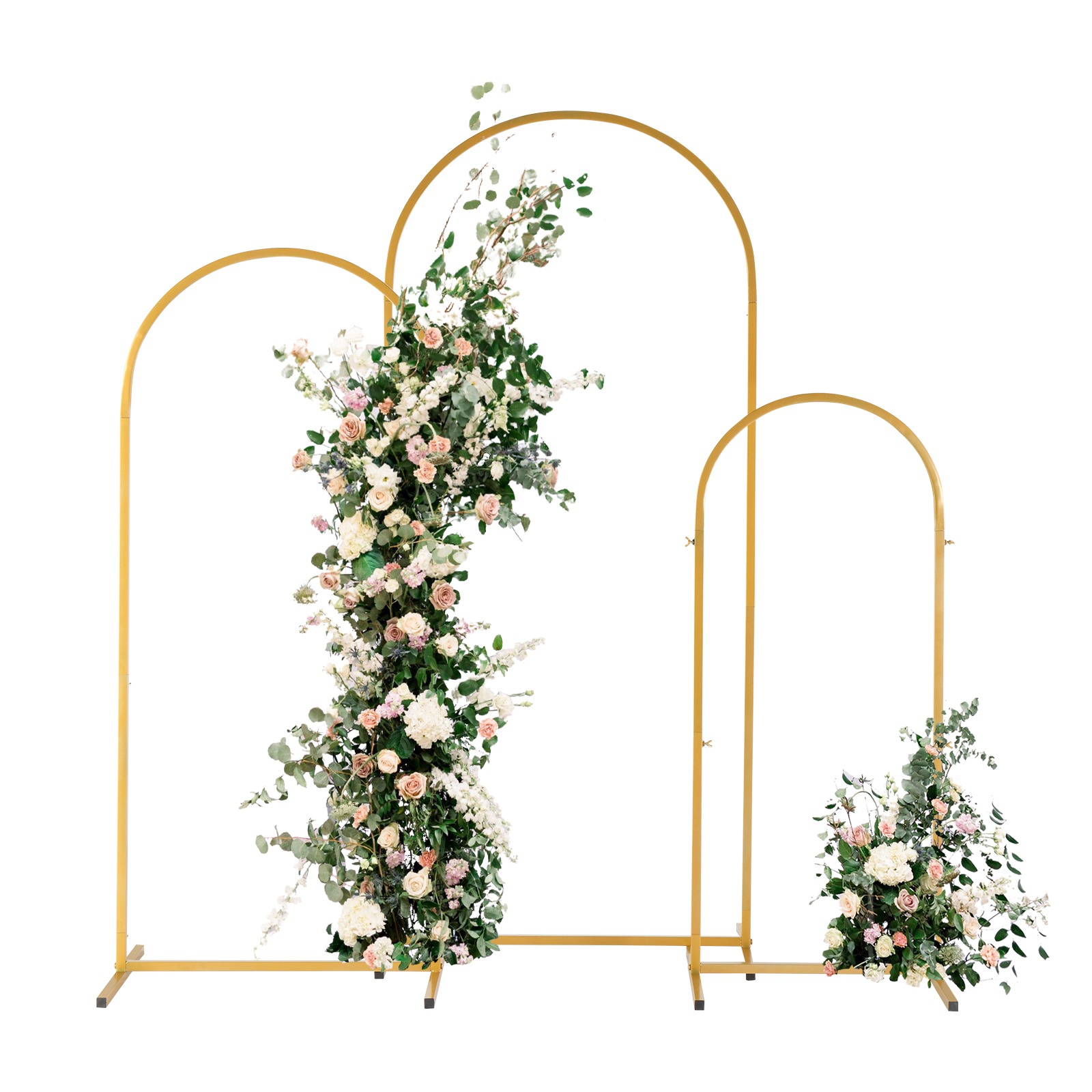 Golden metal balloon arch brac - Confetti Balloon Set 评论和价格
