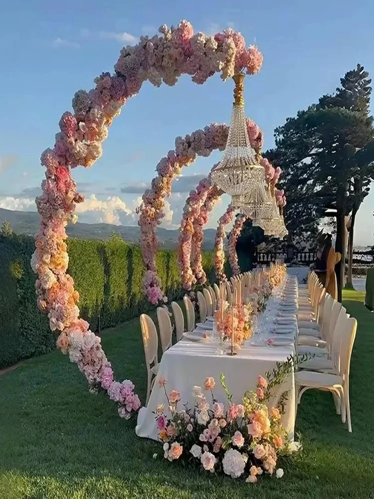Metal Arch Drape with Suspend  - Wedding/Event Supply Store 评论和价格