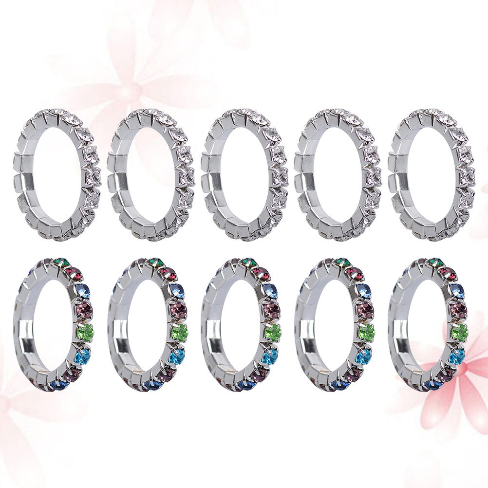10Pcs Foot Toe Ring Fashion El - Wedding Zone 评论和价格
