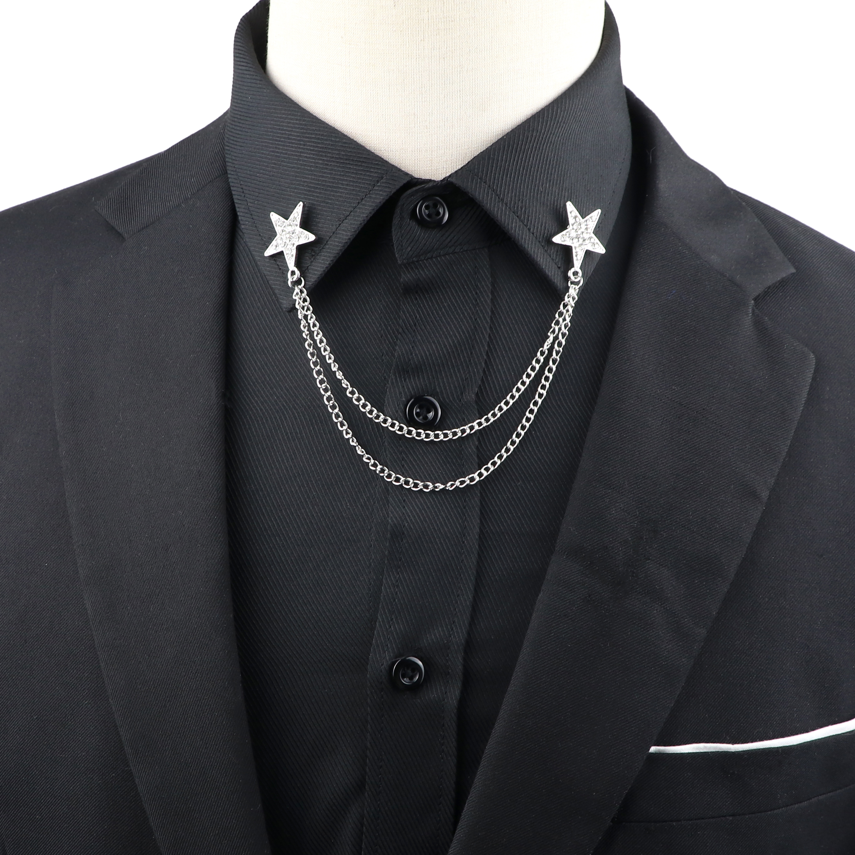 Fashion Gentleman Tassel Brooc - Suit Supply Wedding Party 评论和价格