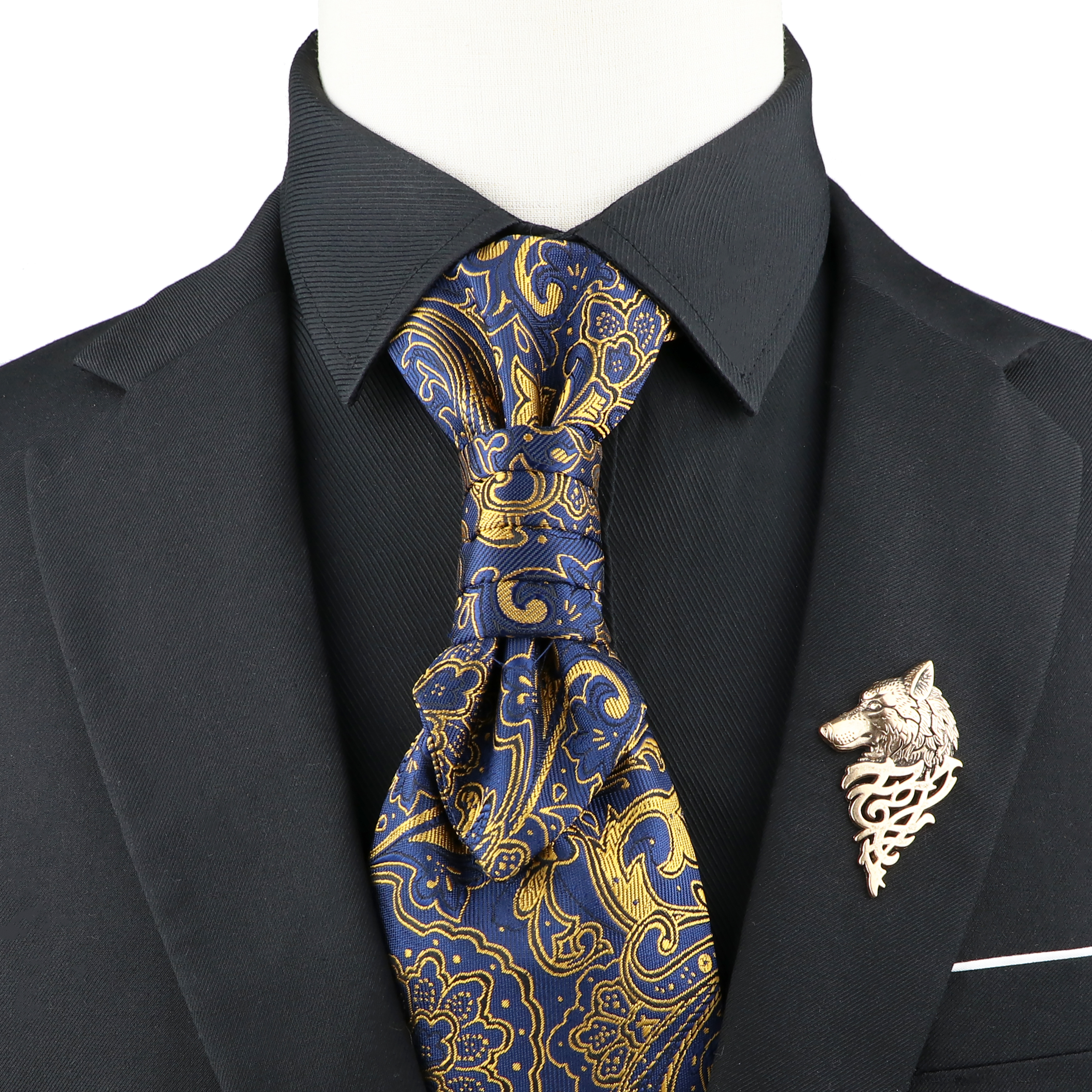 Fashion Gentleman Punk Wolf He - Suit Supply Wedding Party 评论和价格
