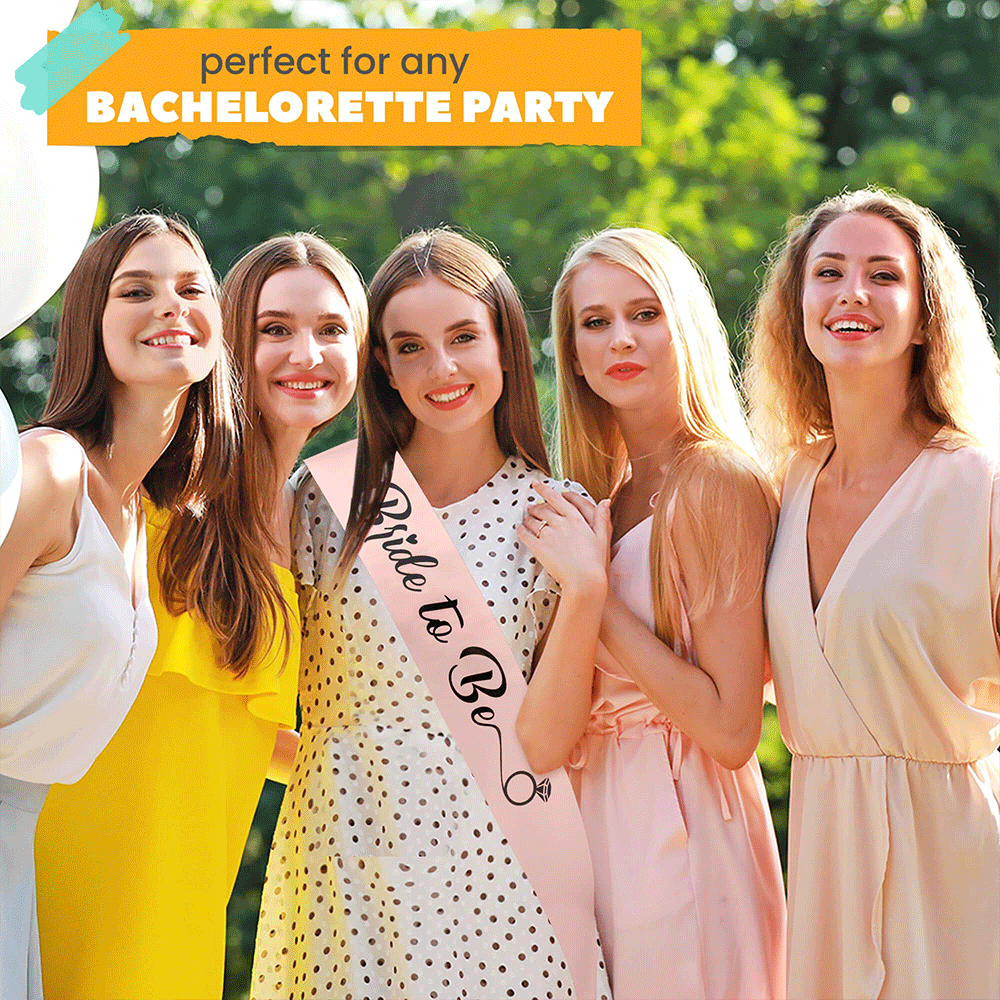 Bride to Be Bachelorette Party - Bride Tribe Sash 评论和价格