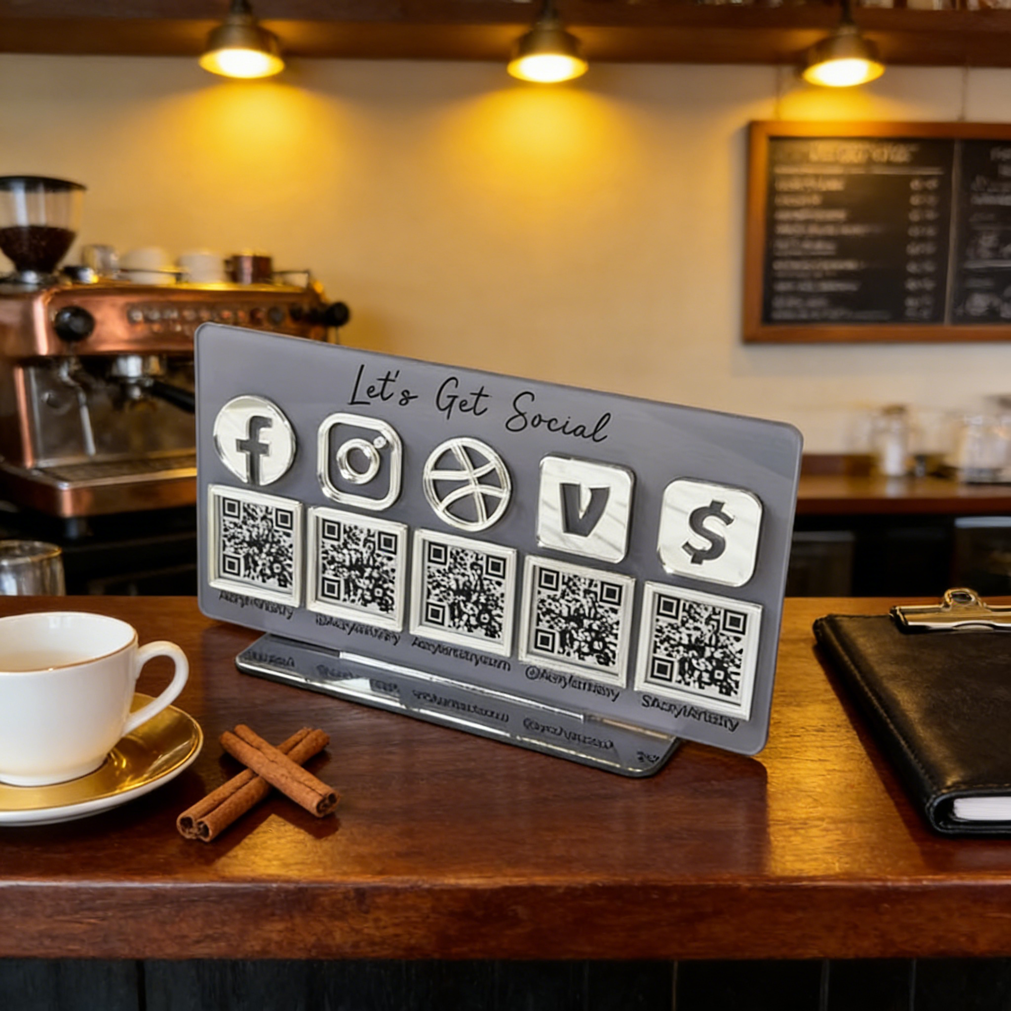 Personalized QR Code Acrylic S - Wedding Solution 评论和价格