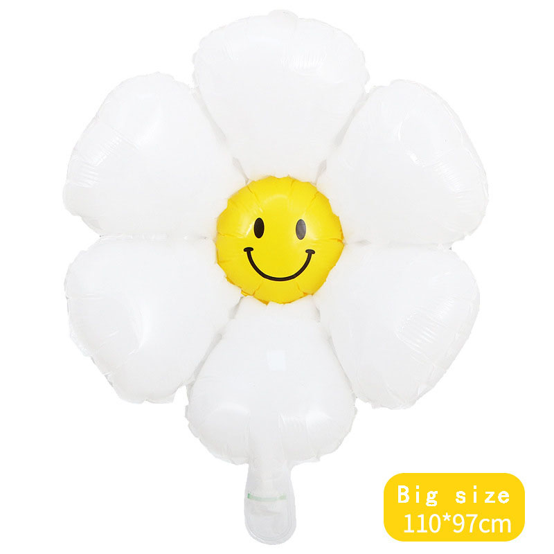 1/10 daisy balloons, huge smil - Confetti Balloon Set 评论和价格