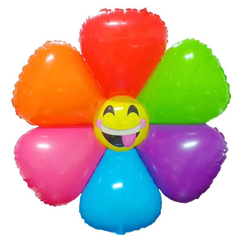 1/10 daisy balloons, huge smil - Confetti Balloon Set 评论和价格