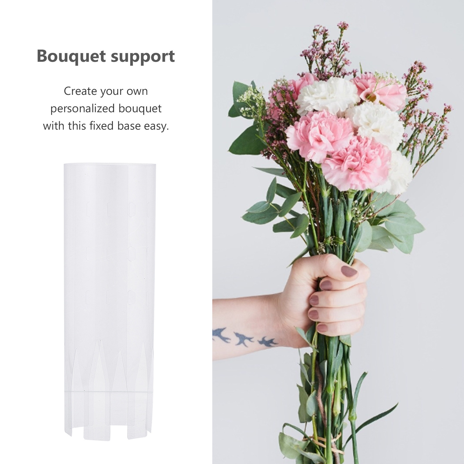 10Pcs Plastic Bouquet Base for - Wedding Supply Shops 评论和价格