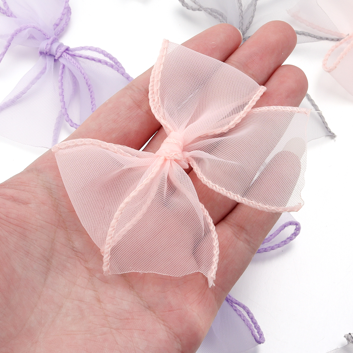 10pcs/lot Fishtail Yarn Ribbon - Wedding Decoration Supply 评论和价格