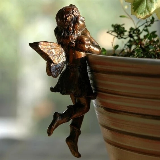 New Angel Girl Hanging Cup Res - Flower Girl Basket 评论和价格